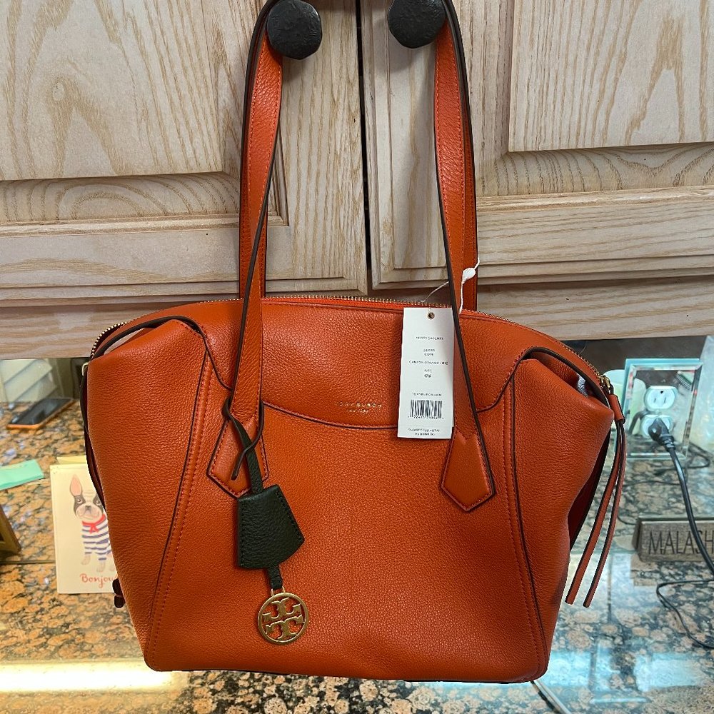 Tory Burch Perry Leather Satchel